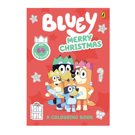 Bluey: Merry Christmas: A Colouring Book