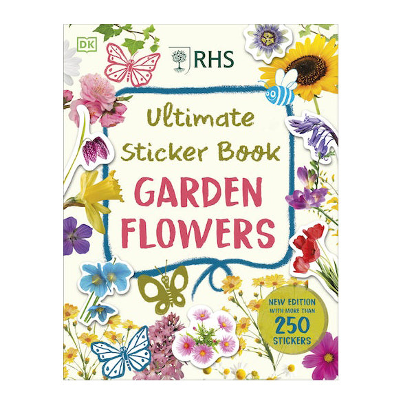 RHS ULTIMATE STICKER BOOK GARDEN FLOWERS