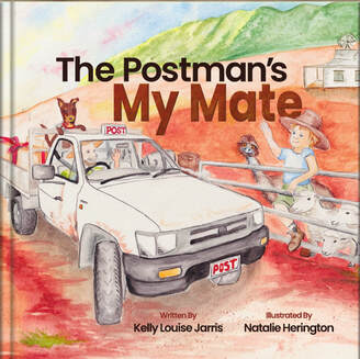 The Postman's My Mate hardcover book