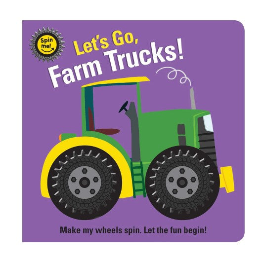 Spin Me! - Farm Trucks board book