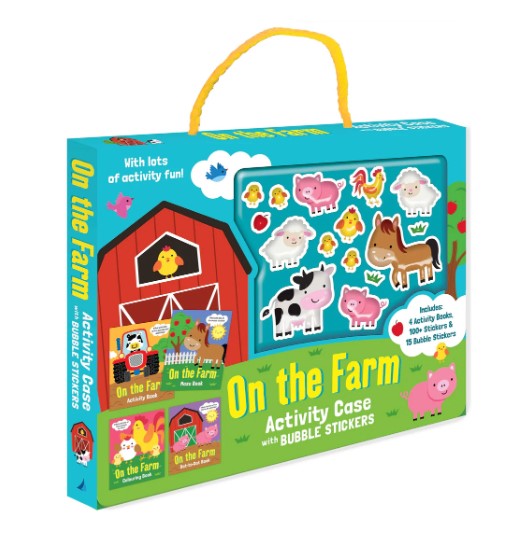 Bubble Sticker Activity Case - On the Farm