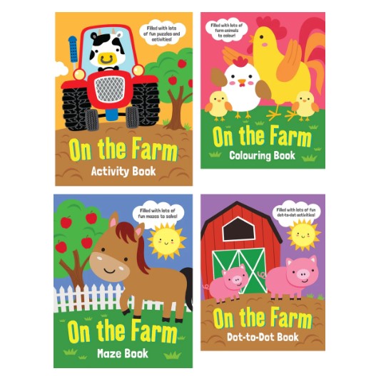 Bubble Sticker Activity Case - On the Farm