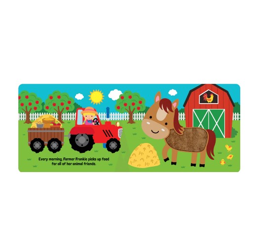 Touch and Feel Board Book - On the Farm