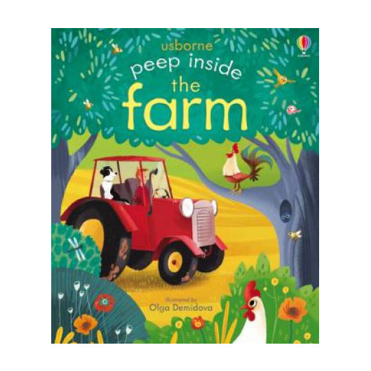 Peep Inside The Farm Board Book