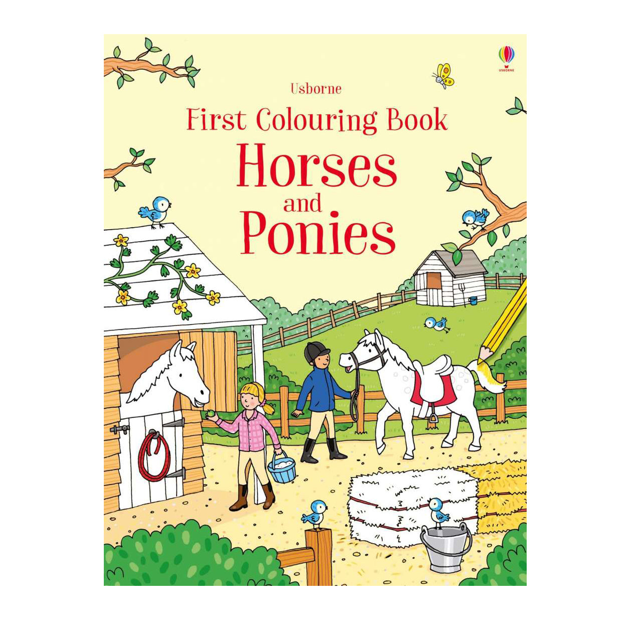 FIRST COLOURING BOOK HORSES AND PONIES