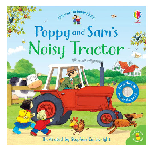 Farmyard Tales Poppy And Sam’s Noisy Tractor Board Book
