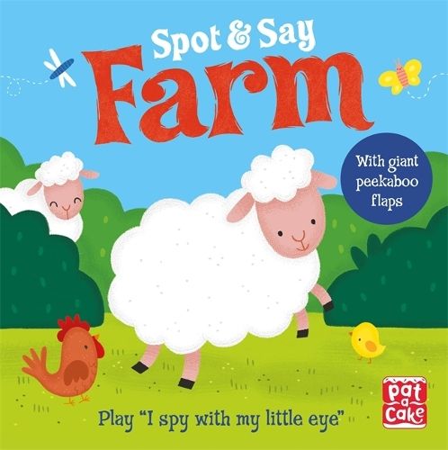 Spot and Say: Farm: Play I Spy with My Little Eye Board Book