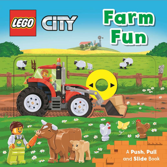 LEGO® CITY FARM FUN: A PUSH, PULL AND SLIDE BOOK