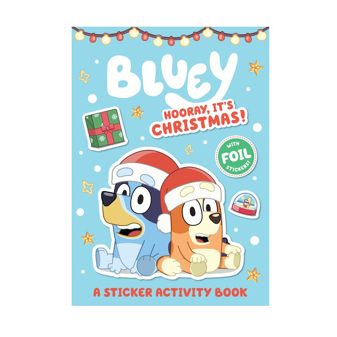 Bluey: Hooray, It's Christmas! A Sticker Activity Book