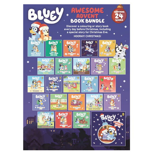 BLUEY ADVENT CALENDAR BOOK COLLECTION