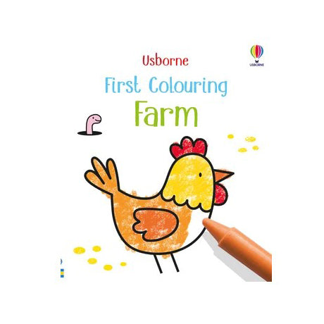 Usborne First Colouring Farm