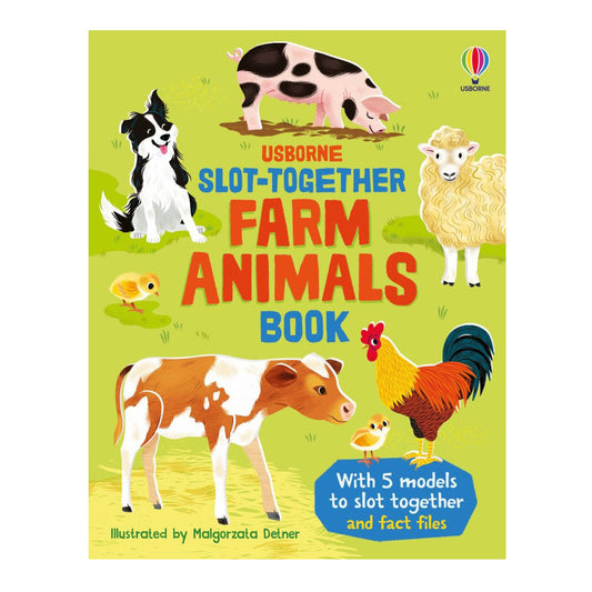 Slot-Together: Farm Animals Book