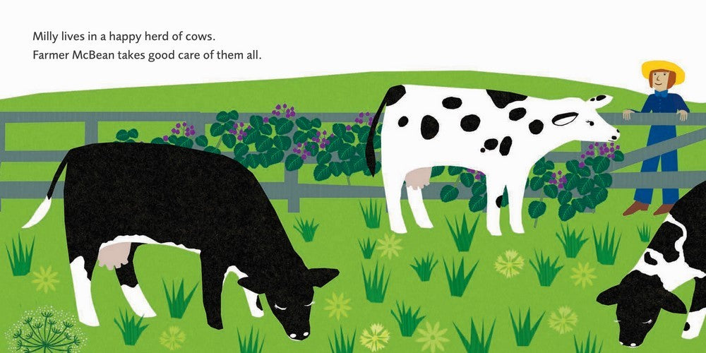 Milly Cow Gives Milk Book
