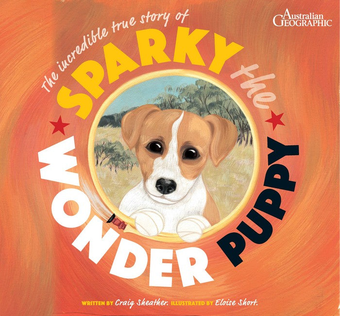 Sparky the Wonder Puppy hardcover book