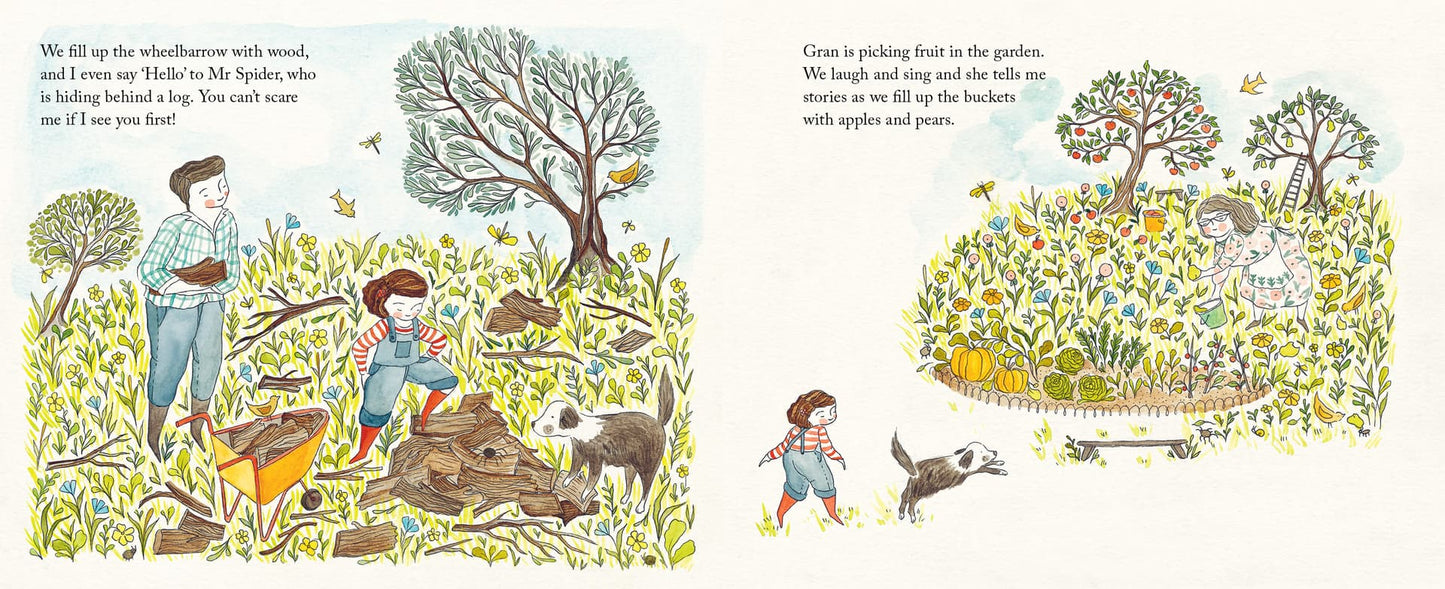 A Farm By The Sea Hardcover Book