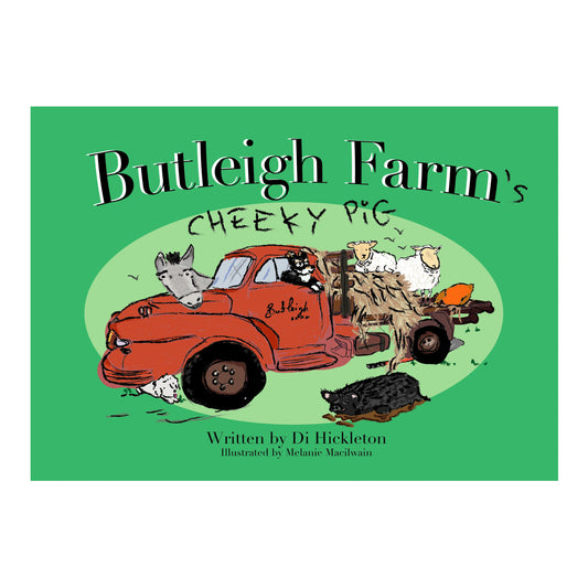 Butleigh Farm's Cheeky Pig hardcover book