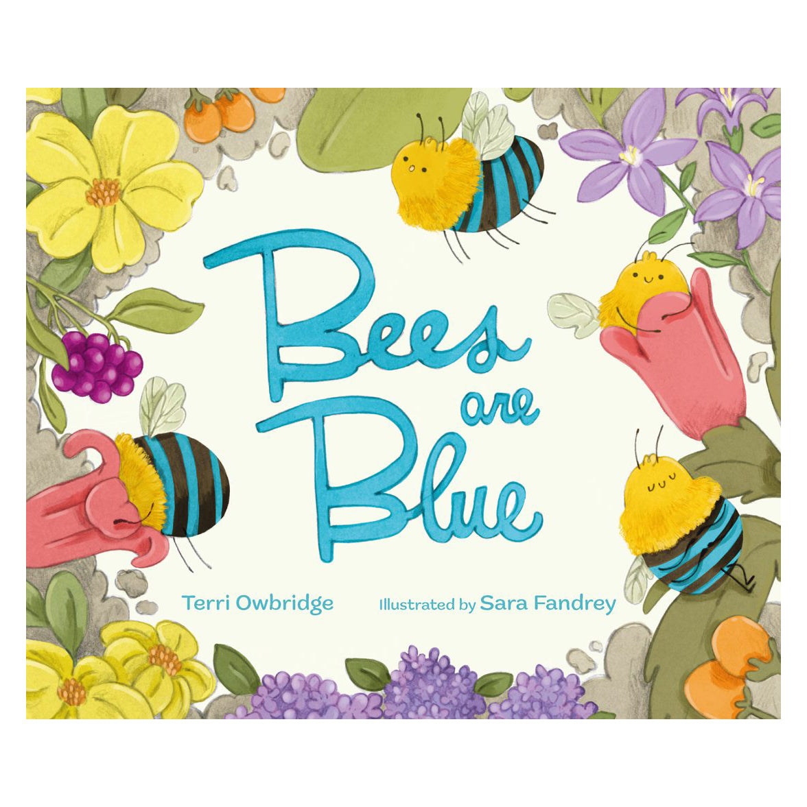 Bees Are Blue Hardcover Book