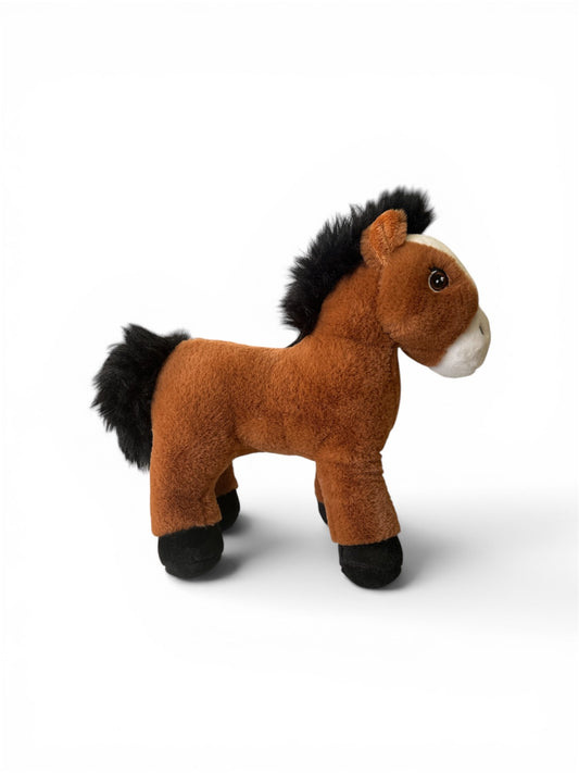 Brown Horse 20cm Plush Toy
