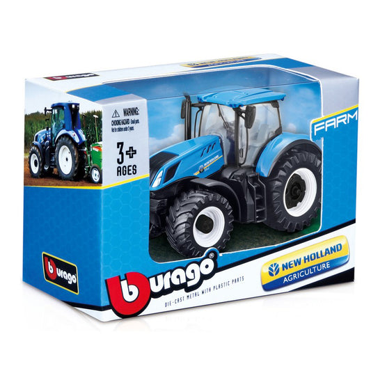 Burago 10cm Massey Ferguson, Fendt & NH Tractor assortment
