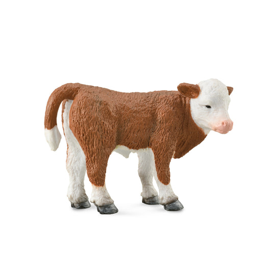 COLLECTA HEREFORD CALF STANDING (S)