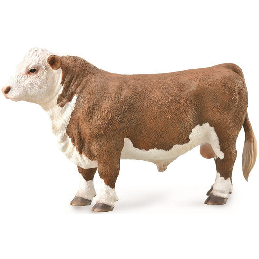 COLLECTA HEREFORD BULL POLLED (L)