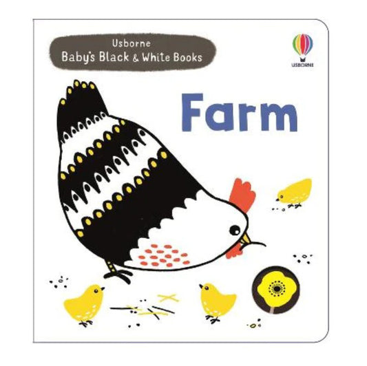 Baby's Black and White Books Farm Board Book