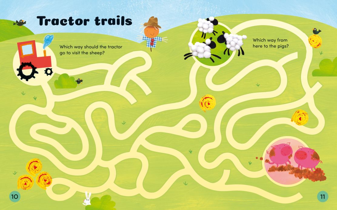 Farm Fun Activity Book