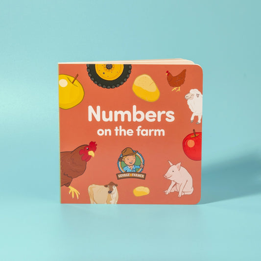 George the Farmer - Numbers on the Farm Board Book