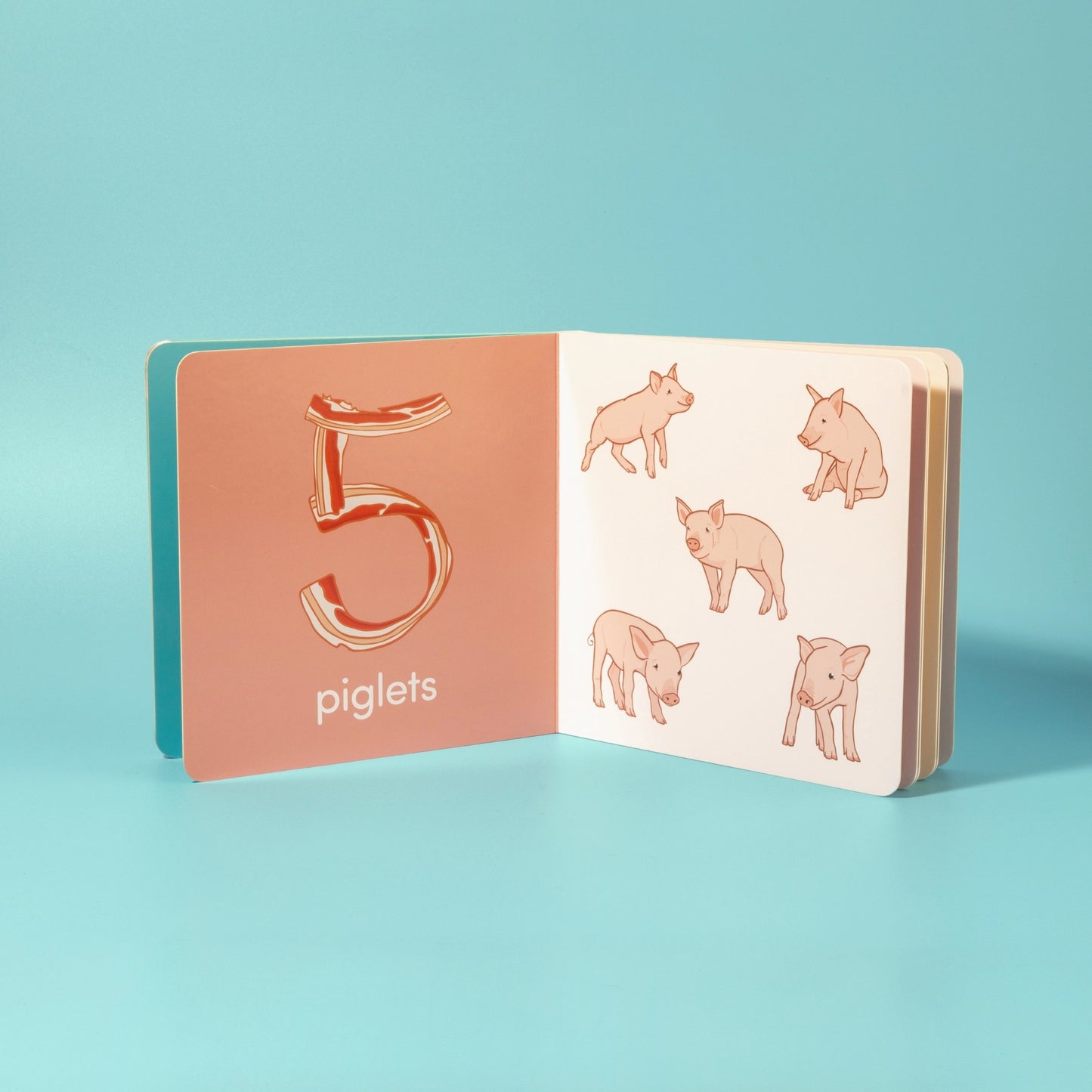 George the Farmer - Numbers on the Farm Board Book