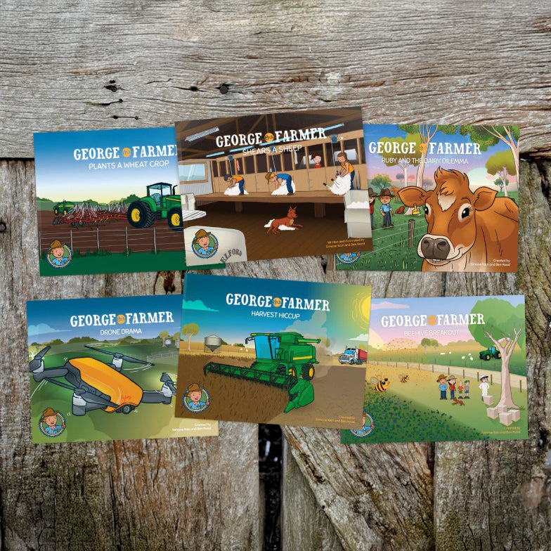 George The Farmer Books 1-7 of the Series Bundle