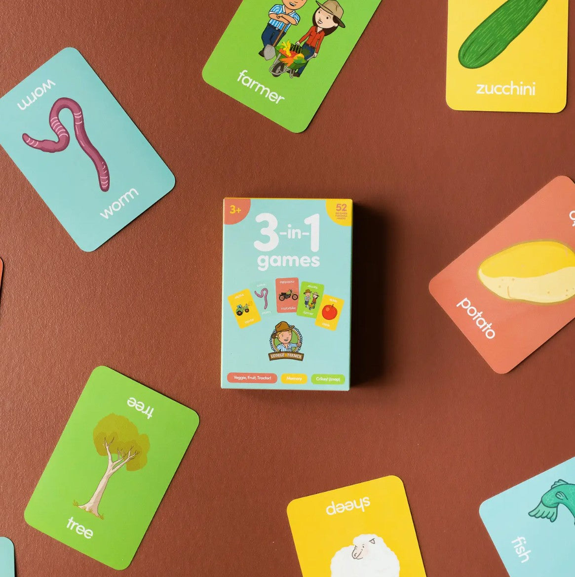 George the Farmer 3-in-1 Card Game