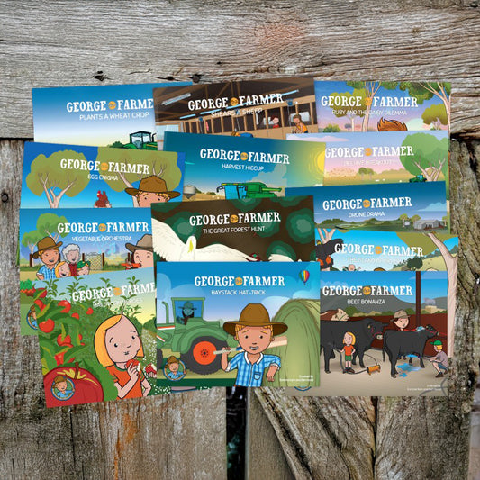 George the Farmer Book Collection Bundle - All 14 Books