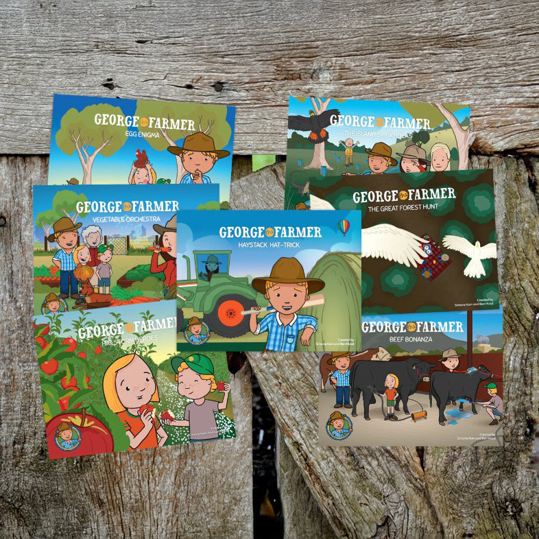 George The Farmer Books 8-14 of the Series Bundle