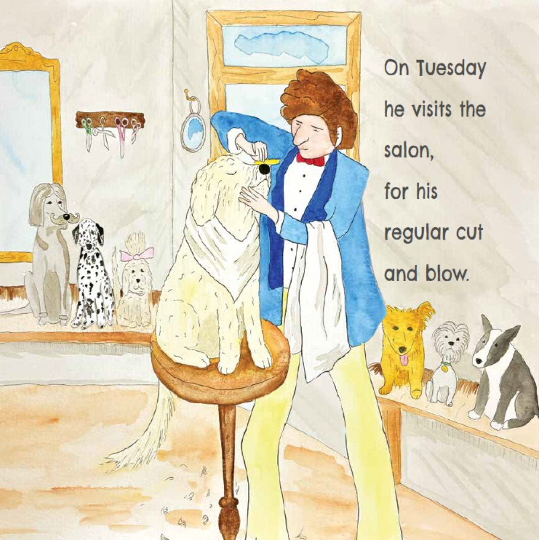 George Goes To The Farm Hardcover Book