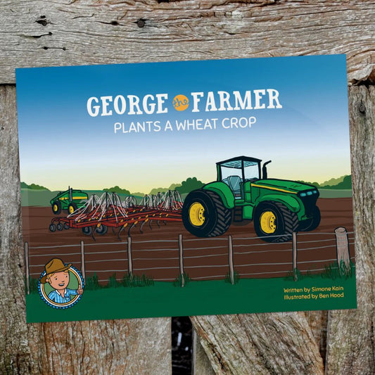 George the Farmer Plants a Wheat Crop Book