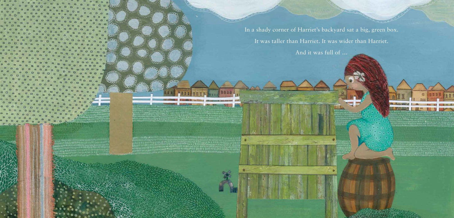 Harriet’s Hungry Worms Hardcover Book