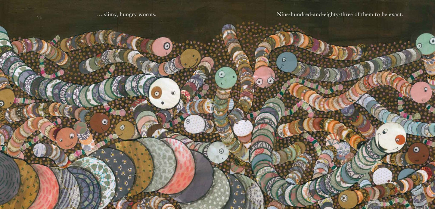 Harriet’s Hungry Worms Hardcover Book