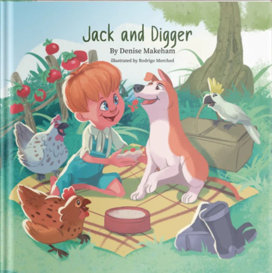 Jack and Digger hardcover book