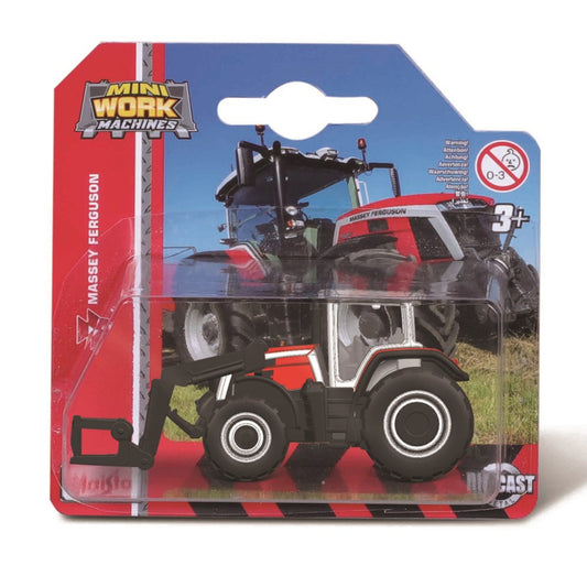 Farm Tractor with Front Loader Mini 9.5cm