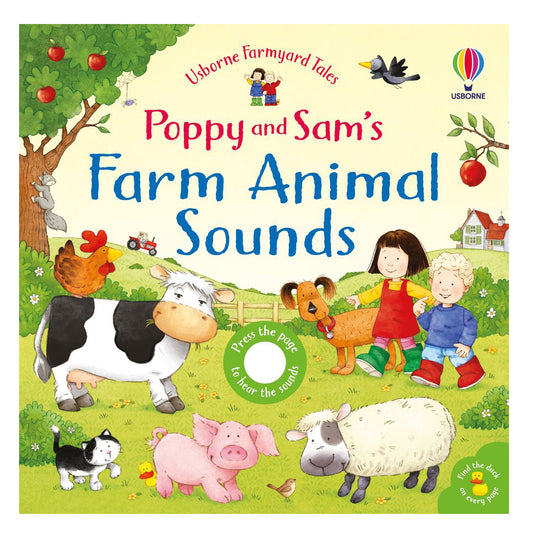 Poppy and Sam's Farm Animal Sounds Board Book