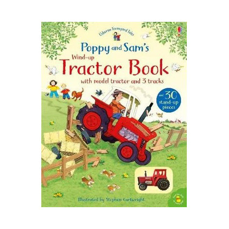 FARMYARD TALES POPPY AND SAM’S WIND-UP TRACTOR BOOK