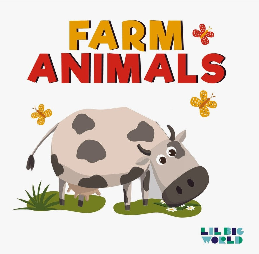 Farm Animals - slide board book
