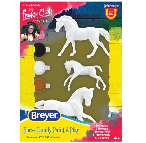 Breyer Activity Mini Painting Horse Family