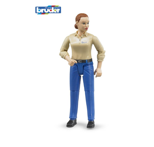 Bruder Woman in Blue Jeans