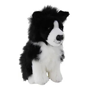 DOG BORDER COLLIE SITTING 23CM