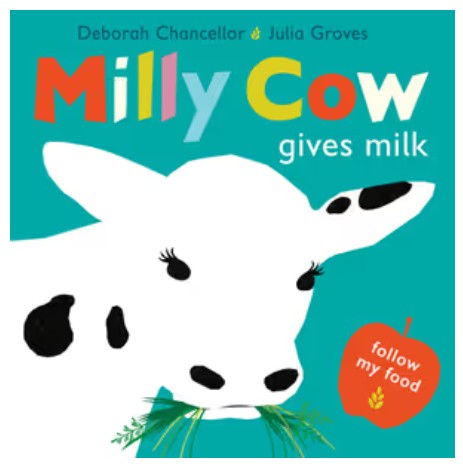 Milly Cow Gives Milk Book