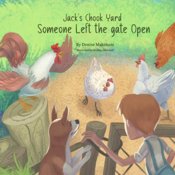Someone Left the Gate Open hardcover book