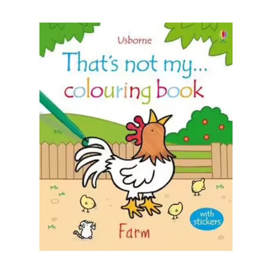 That's Not My...Colouring Book: Farm With Stickers
