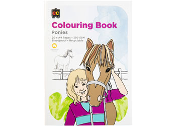 Ponies Colouring Book