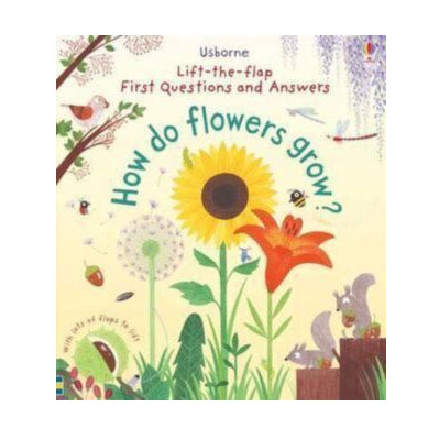 First Lift-the-Flap First Q&A: How Do Flowers Grow? book